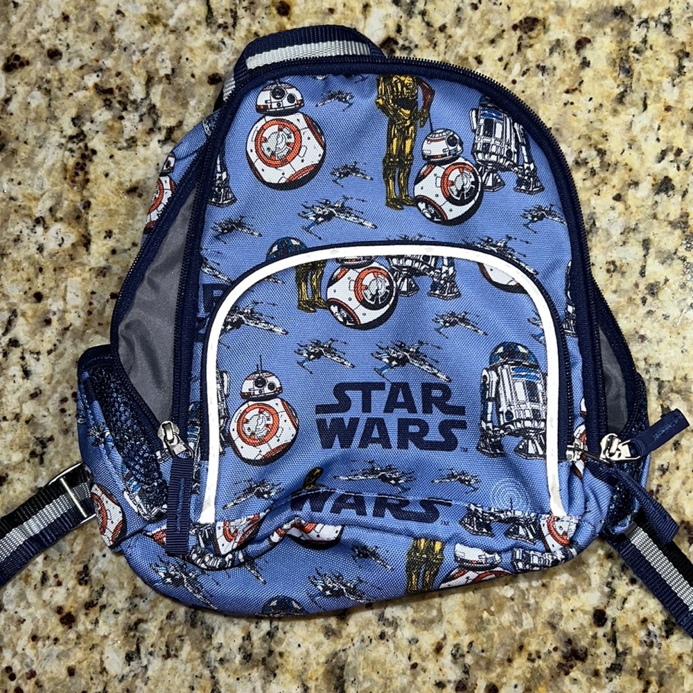 Pottery Barns Kids Small Star Wars Backpack